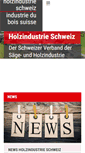 Mobile Screenshot of holz-bois.ch